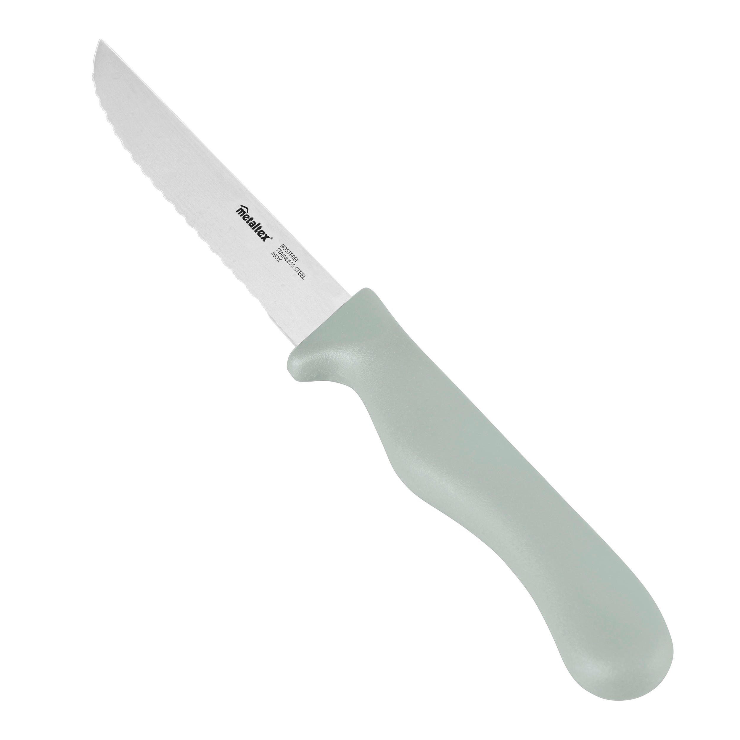 Metaltex Steakmesser grün Edelstahl Steakmesser_Basic - grün - Metaltex