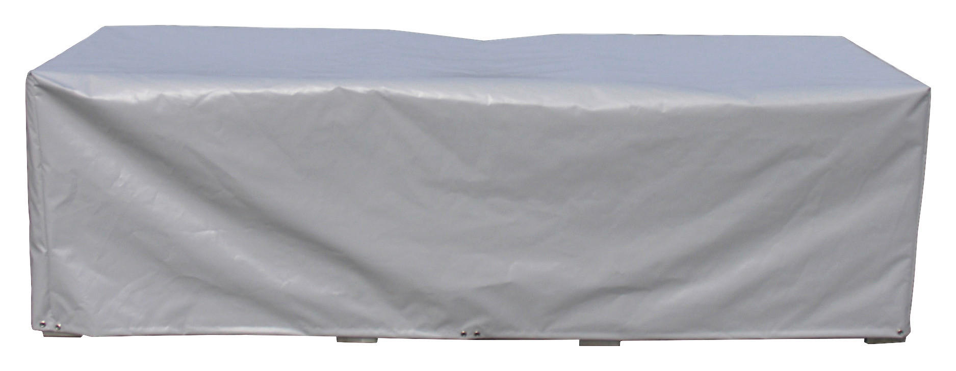 Grasekamp Schutzhülle Ibiza grau Kunststoff B/H/L: ca. 74x63x204 cm Ibiza - grau (204,00/74,00/63,00cm) - Grasekamp