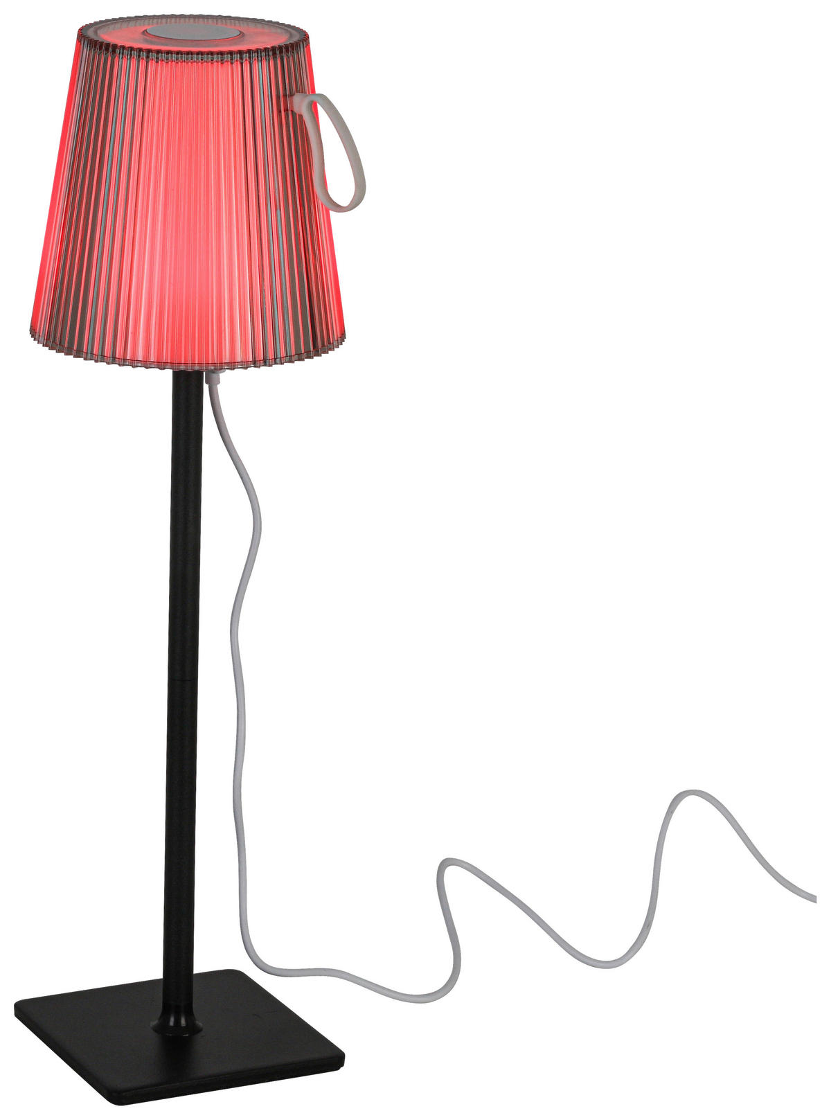 Tischleuchte anthrazit H/D: ca. 36x11 cm Akku-Tischleuchte_Rimini - anthrazit (11,00/36,00cm) - Nolo Lighting