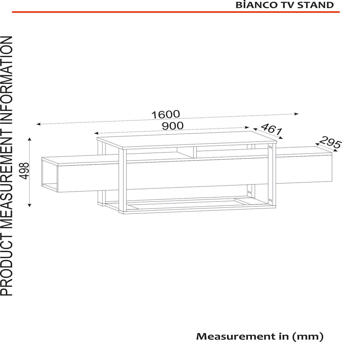TV-Lowboard Bianco Marmoroptik B/H/T: ca. 160x49,8x46,1 cm Bianco - Marmoroptik (160,00/49,80/46,10cm) - moebel17