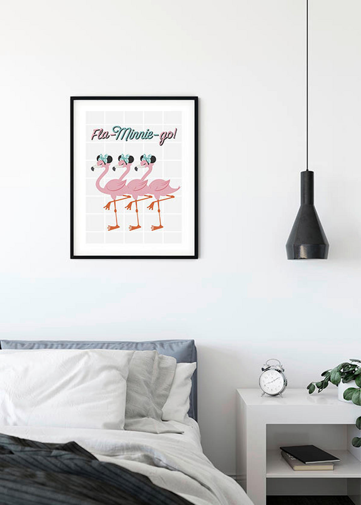 Komar Poster Minnie Mouse Fla-Minnie-go Disney B/L: ca. 30x40 cm Minnie Mouse Fla-Minnie-go - (30,00/40,00cm) - Komar