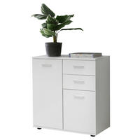 Sideboard weiß B/H/T: ca. 71x78x35,5 cm Sideboard - weiß (71,00/78,00/35,50cm) - Wohnling