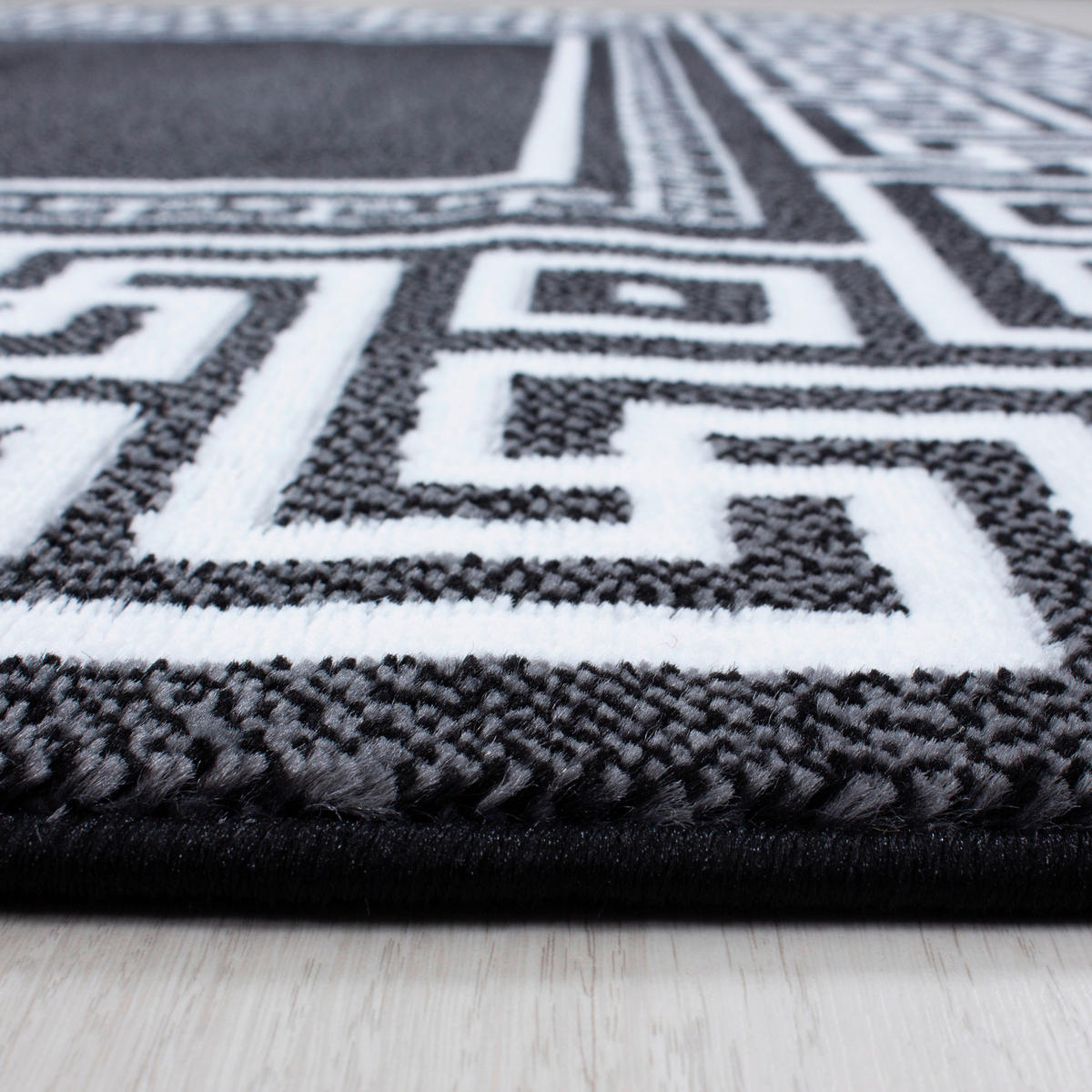 Ayyildiz Teppich PARMA schwarz B/L: ca. 120x170 cm PARMA - schwarz (120,00/170,00cm) - Ayyildiz