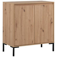 Kommode Korsika Eiche Artisan Nachbildung B/H/T: ca. 81x87x40 cm Korsika - Eiche (81,00/87,00/40,00cm)