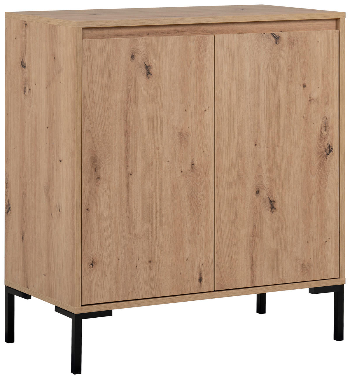 Kommode Korsika Eiche Artisan Nachbildung B/H/T: ca. 81x87x40 cm Korsika - Eiche (81,00/87,00/40,00cm)