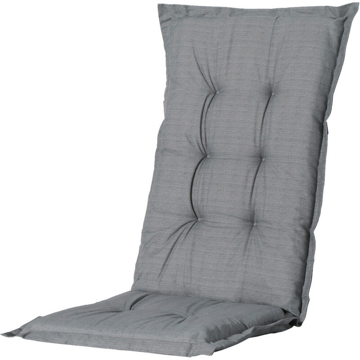 Madison Auflagen Set Basic Basic - grau (123,00/50,00/2,00cm) - Madison