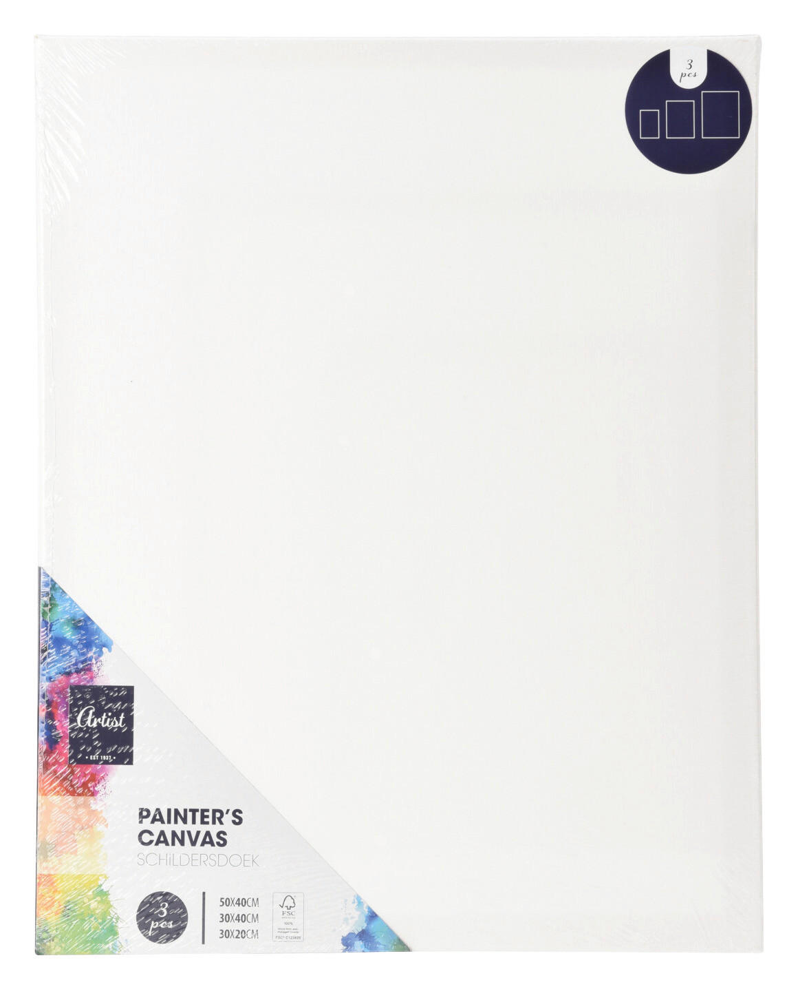 Leinwand B/H/L: ca. 50x40x1,5 cm Leinwand_3tlg. - (1,50/50,00/40,00cm)