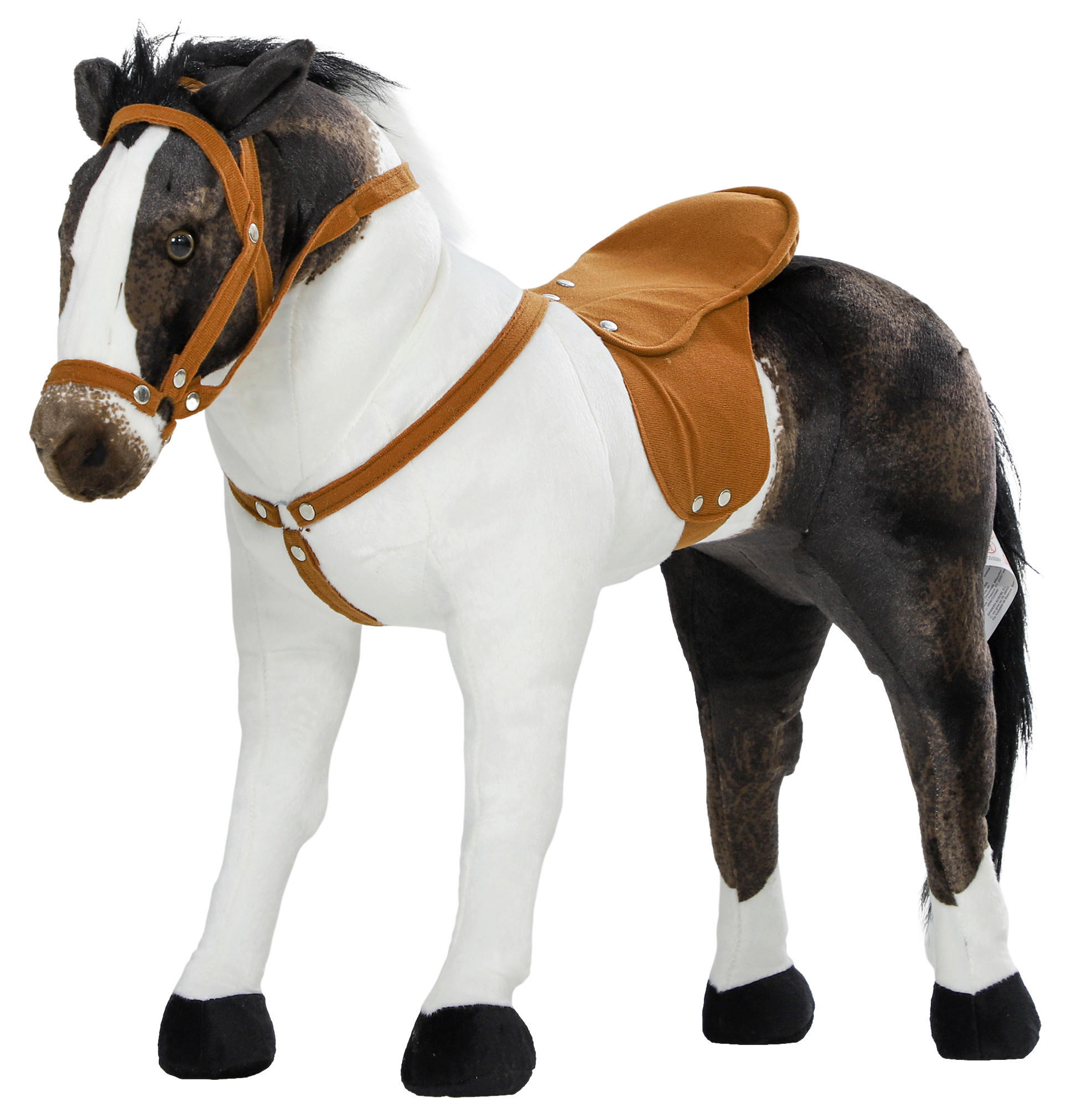 AIYAPLAY Spiel-Reitpferd B/H/L: ca. 28x60x85 cm Spiel-Reitpferd - braun (85,00/28,00/60,00cm) - AIYAPLAY
