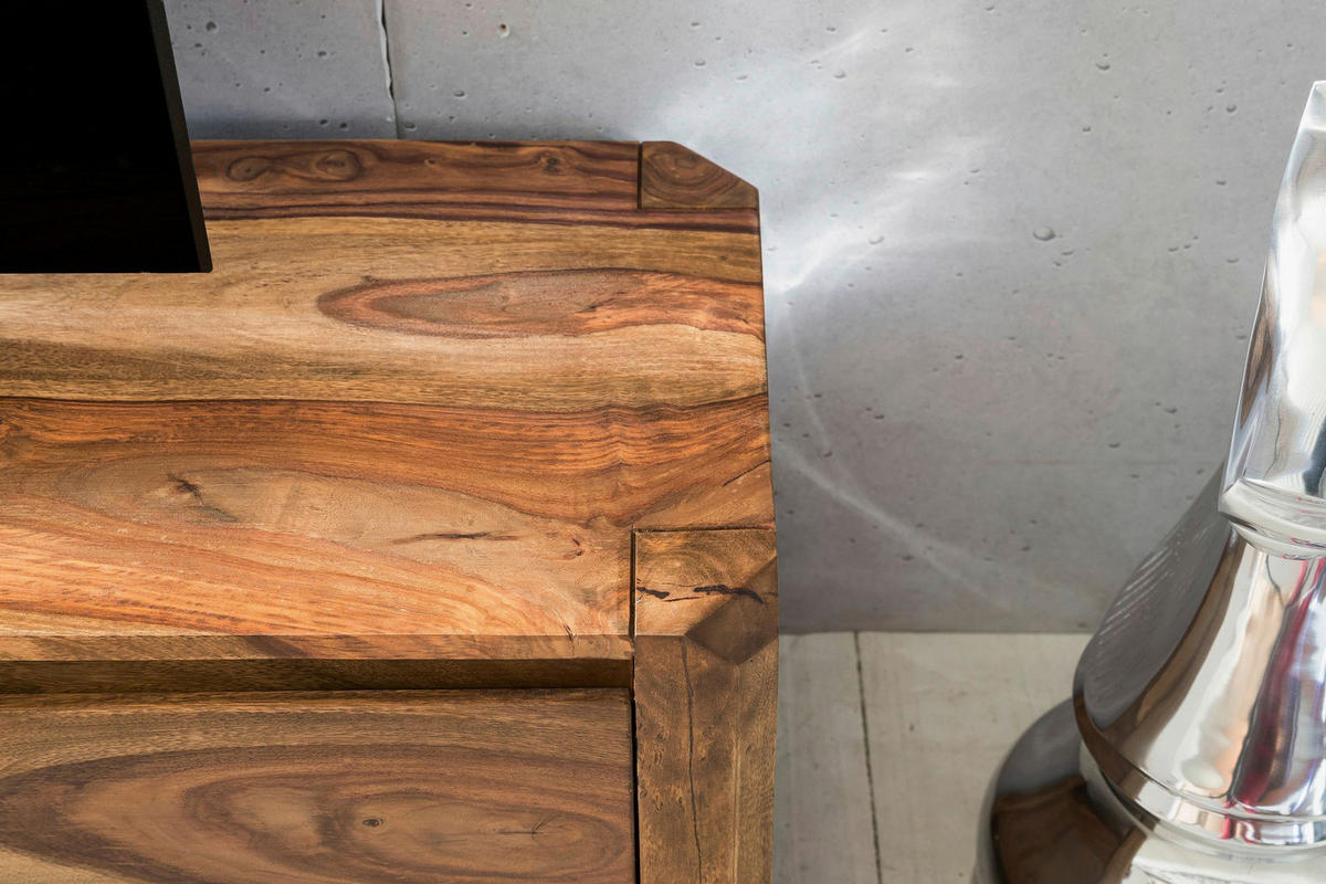 Lowboard natur B/H/T: ca. 140x40x35 cm Lowboard - natur (140,00/40,00/35,00cm) - Wohnling