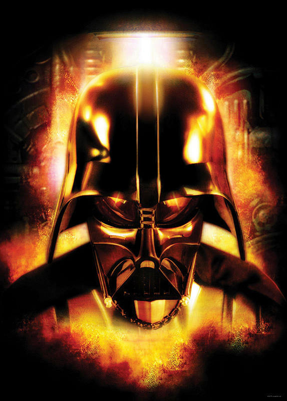 Komar Poster Star Wars Classic Vader Head Star Wars B/L: ca. 50x70 cm günstig online kaufen