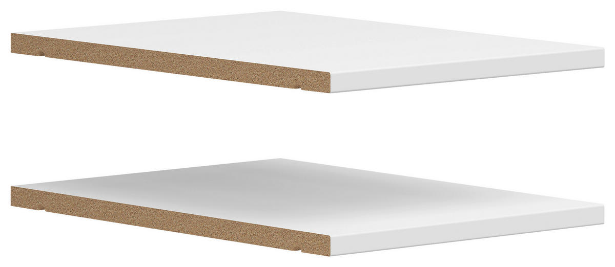 Einlegeböden-Set Multi-Stauraum Typ 44 weiß B/H/T: ca. 26,9x1,5x35,8 cm Multi-Stauraum Typ 44 - weiß (26,90/1,50/35,80cm)