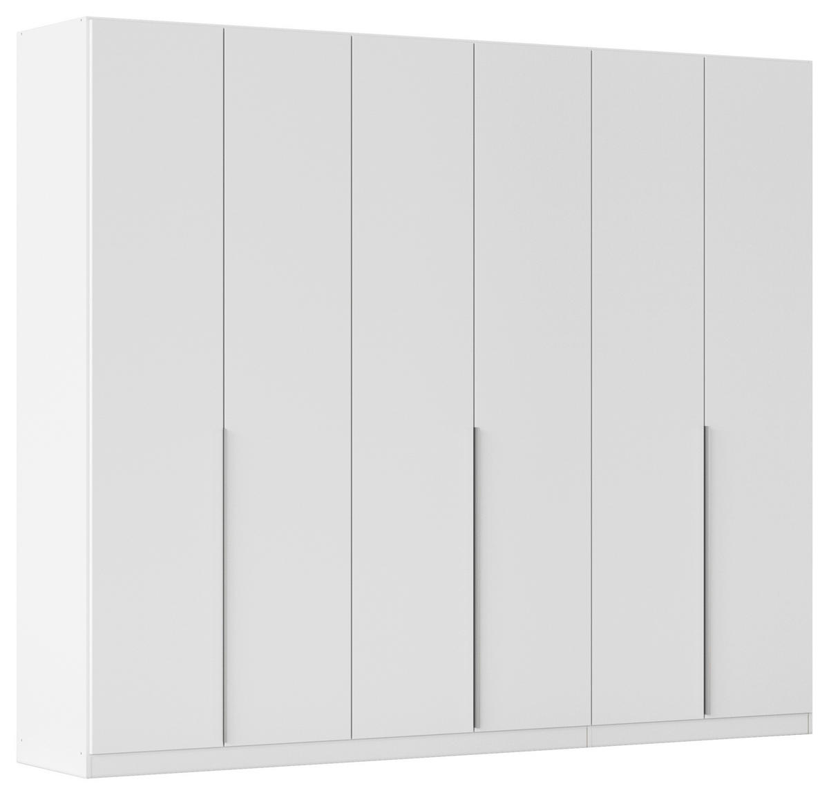 Kleiderschrank Alabama Alpinweiß B/H/T: ca. 271x229x54 cm Alabama - Alpinweiß/Alu (271,00/229,00/54,00cm)