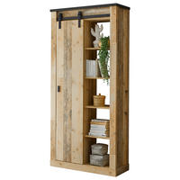 Stauraumelement Sherwood B/H/T: ca. 92x200x37 cm Sherwood - Eiche/anthrazit (92,00/200,00/37,00cm)