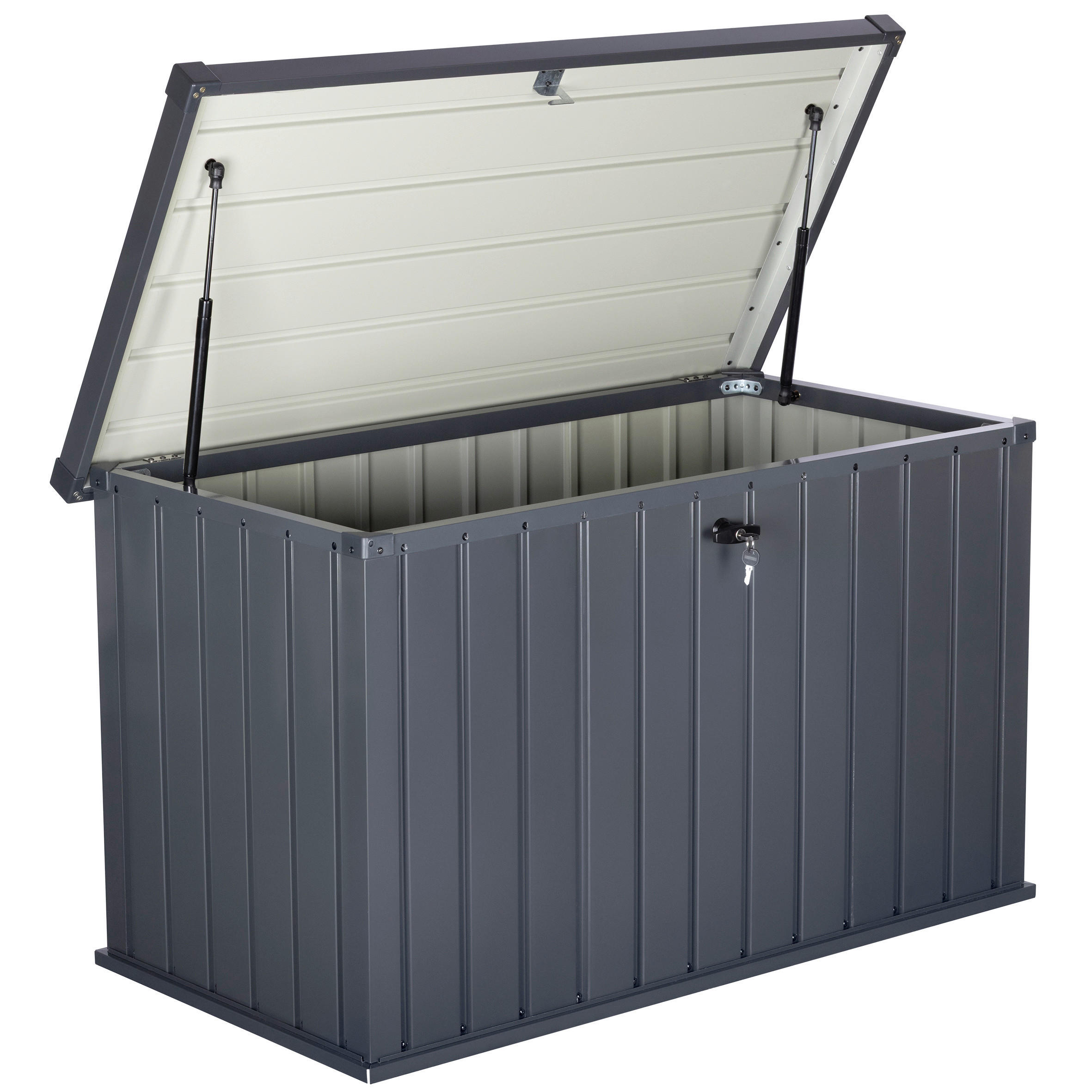 HI Auflagebox 436l anthrazit Stahl B/H/T: ca. 124x71x66 cm Auflagenbox 436l - anthrazit (124,00/71,00/66,00cm) - HI