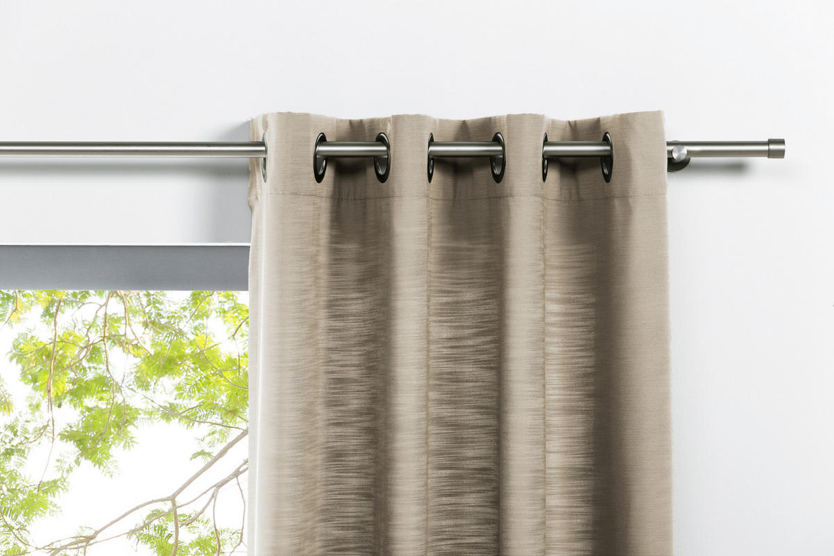 Ösenvorhang BALANCE beige B/L: ca. 135x245 cm BALANCE - beige (135,00/245,00cm)