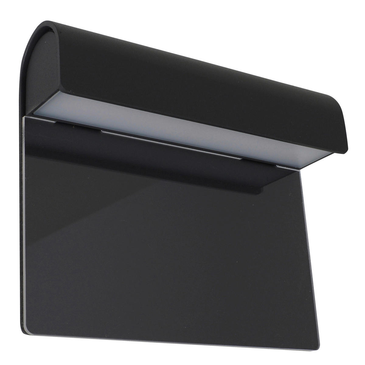 LED-Außenwandleuchte anthrazit B/H/T: ca. 8,5x16x20 cm NOMBUS - anthrazit (8,50/16,00/20,00cm) - Näve Leuchten