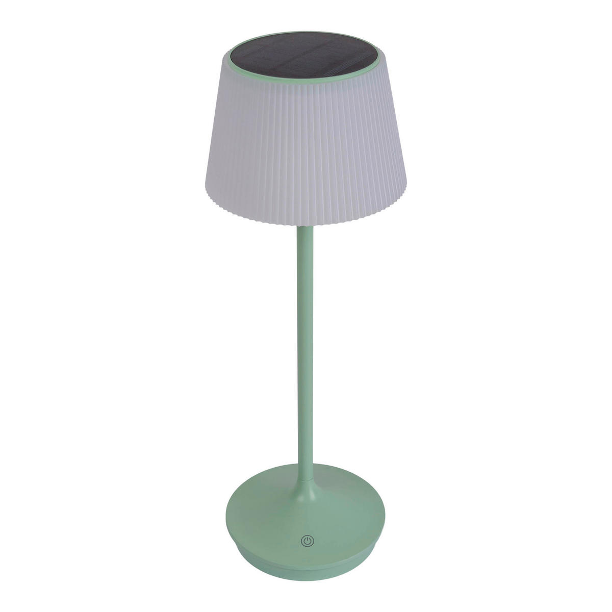 LED-Solar-Tischleuchte mint Metall Kunststoff B/H/T/D: ca. 13x38x13x13 cm EMMI - mint (13,00/38,00/13,00cm) - Näve Leuchten
