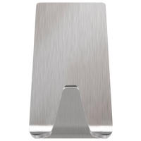 Powerstrips Chrom Edelstahl B/H/L: ca. 3,7x6,9x2,3 cm Powerstrip_Haken_S_Eckig_tesa - Chrom (2,30/3,70/6,90cm) - tesa