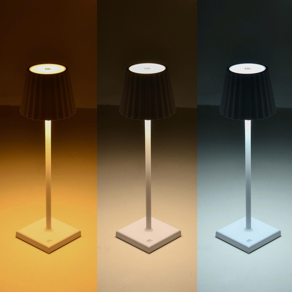 BERGNER LED-Tischleuchte rot B/H: ca. 11,6x38 cm MAROON - rot (11,60/38,00cm) - BERGNER