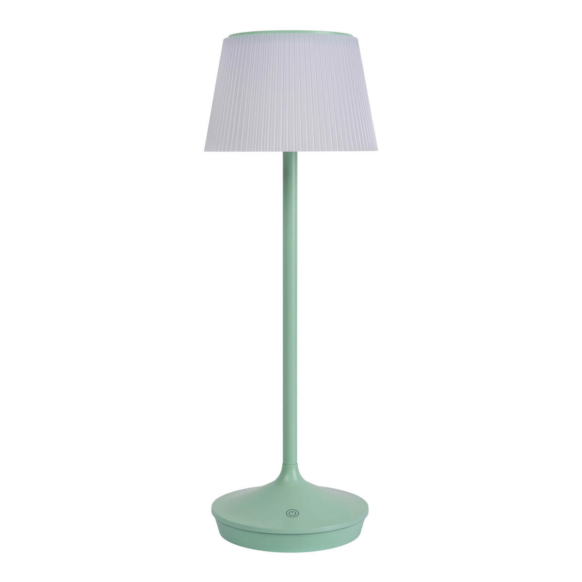 LED-Solar-Tischleuchte mint Metall Kunststoff B/H/T/D: ca. 13x38x13x13 cm EMMI - mint (13,00/38,00/13,00cm) - Näve Leuchten