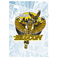 Komar Wandtattoo Falcon Gold Comic Classic  Falcon Gold Comic Classic Falcon Gold Comic Classic - Komar