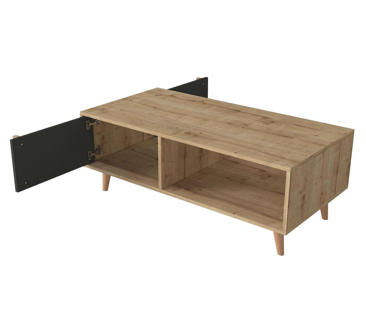 Couchtisch Malmo Saphir anthrazit B/H/T: ca. 120x45x60 cm Malmo - Saphir/anthrazit (120,00/45,00/60,00cm) - moebel17