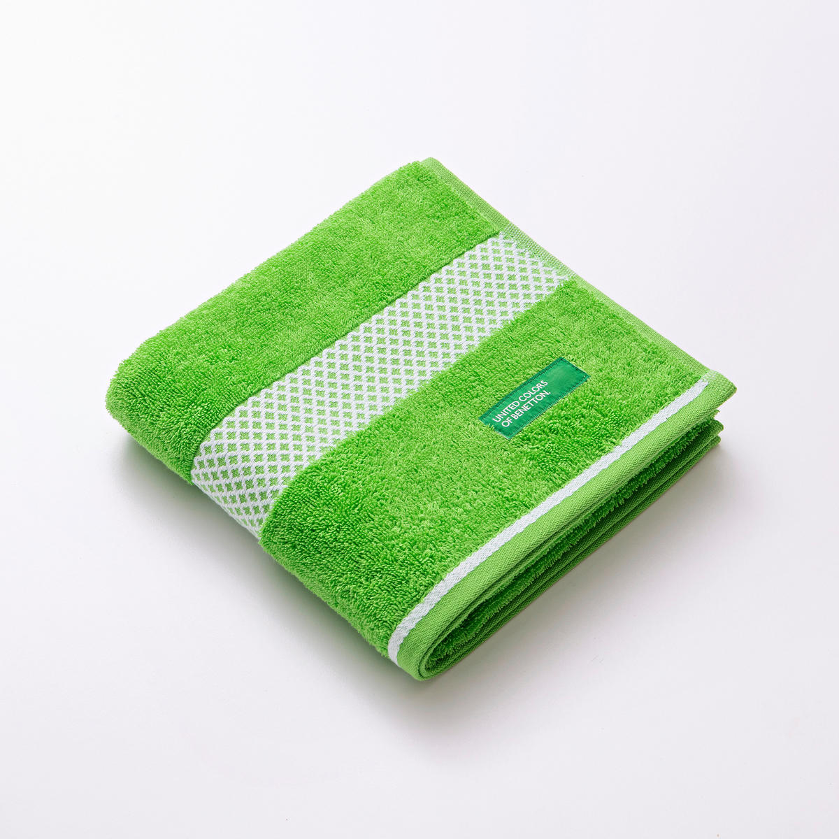 Handtuch SUMMER grün Baumwolle B/L: ca. 50x90 cm SUMMER - grün (50,00/90,00cm) - BENETTON