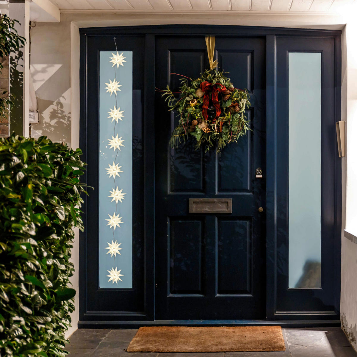 Näve Leuchten LED-Lichterkette LED Lichterkette 3D-STERNE - weiß (9,00/10,50/740,00cm) - Näve Leuchten