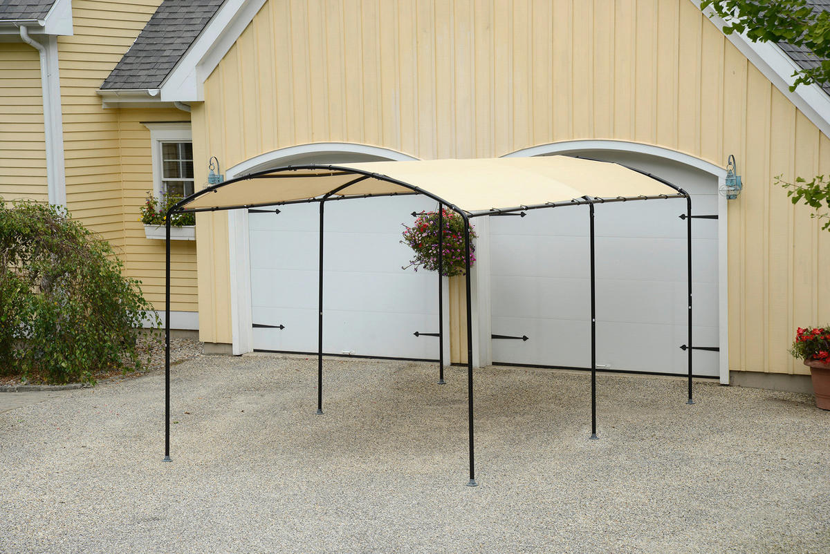 ShelterLogic Carport B/H/L: ca. 270x240x490 cm Carport - beige (490,00/270,00/240,00cm) - ShelterLogic