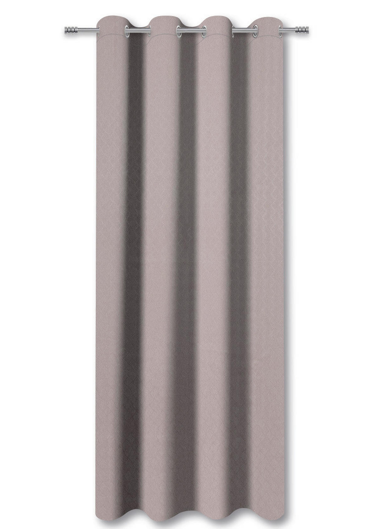 Verdunklungsvorhang Larius rosé B/L: ca. 140x245 cm Larius - rosé (140,00/245,00cm)