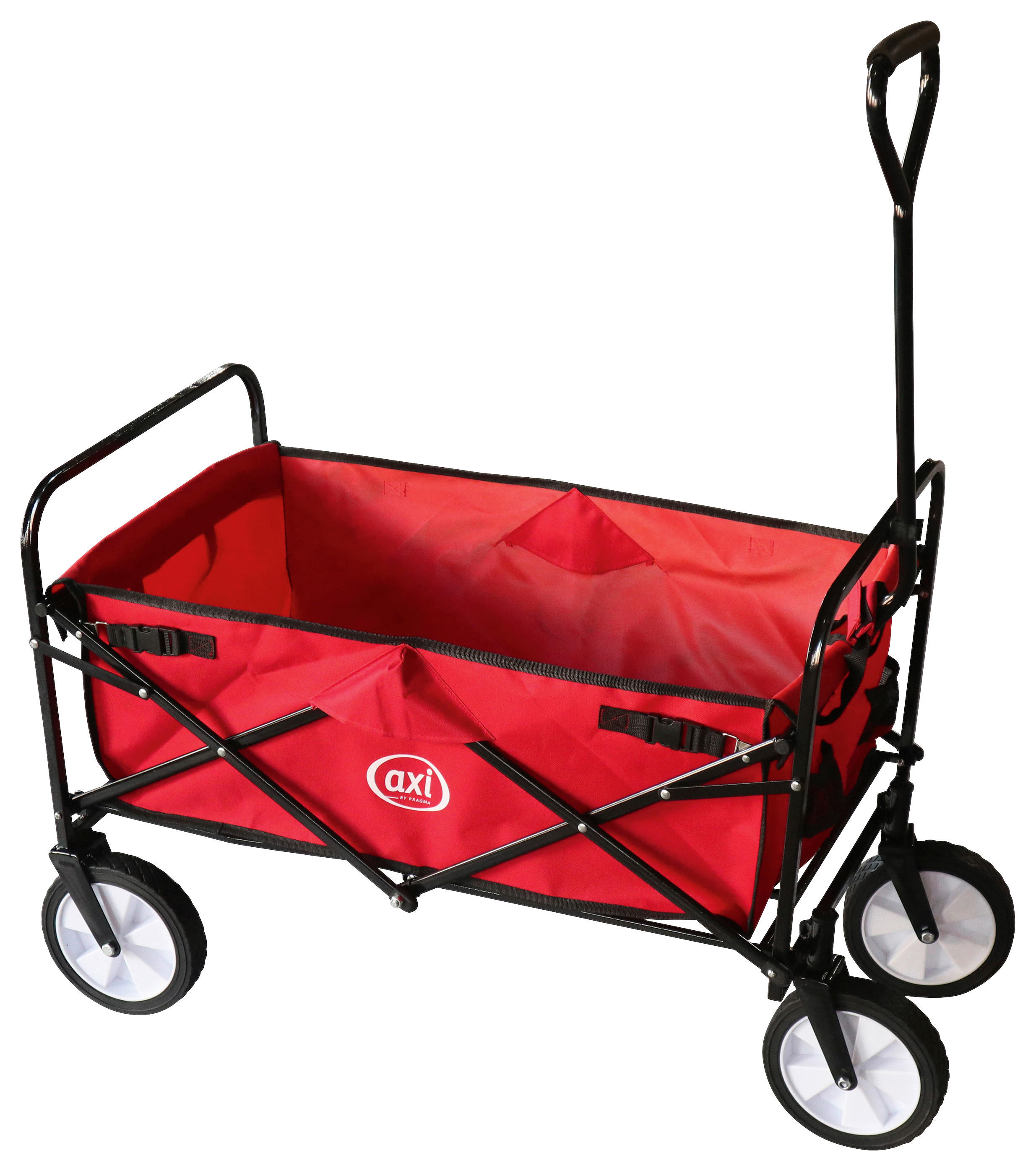AXI Bollerwagen AB100 rot B/H/L: ca. 54x62x103 cm AB100 - rot (103,00/54,00/62,00cm) - AXI