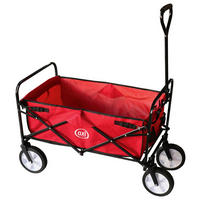AXI Bollerwagen AB100 rot B/H/L: ca. 54x62x103 cm AB100 - rot (103,00/54,00/62,00cm) - AXI