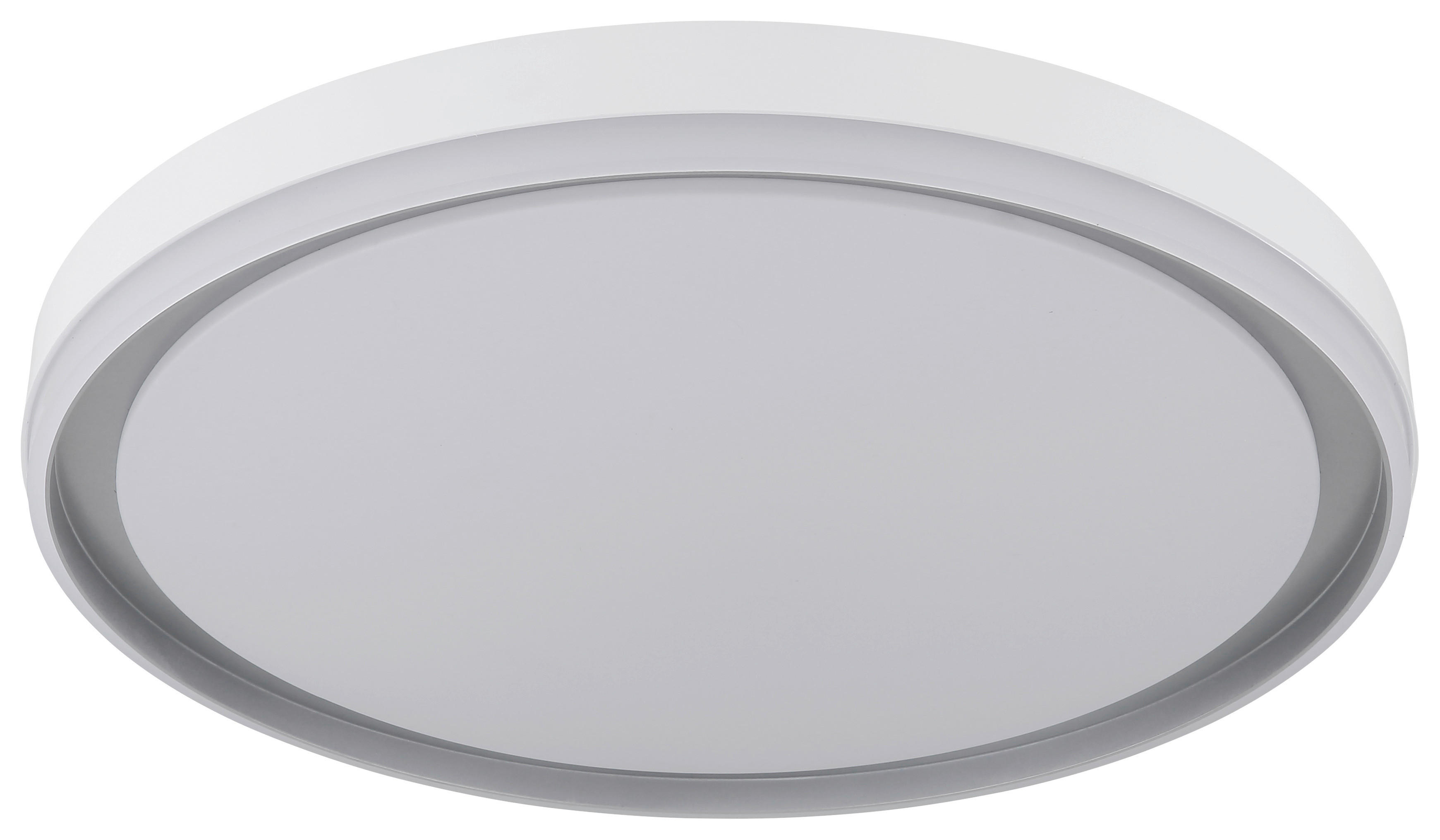 GLOBO Deckenventilator Deckenleuchte-Janice - weiß/silber (51,00/9,00/50,50cm) - GLOBO