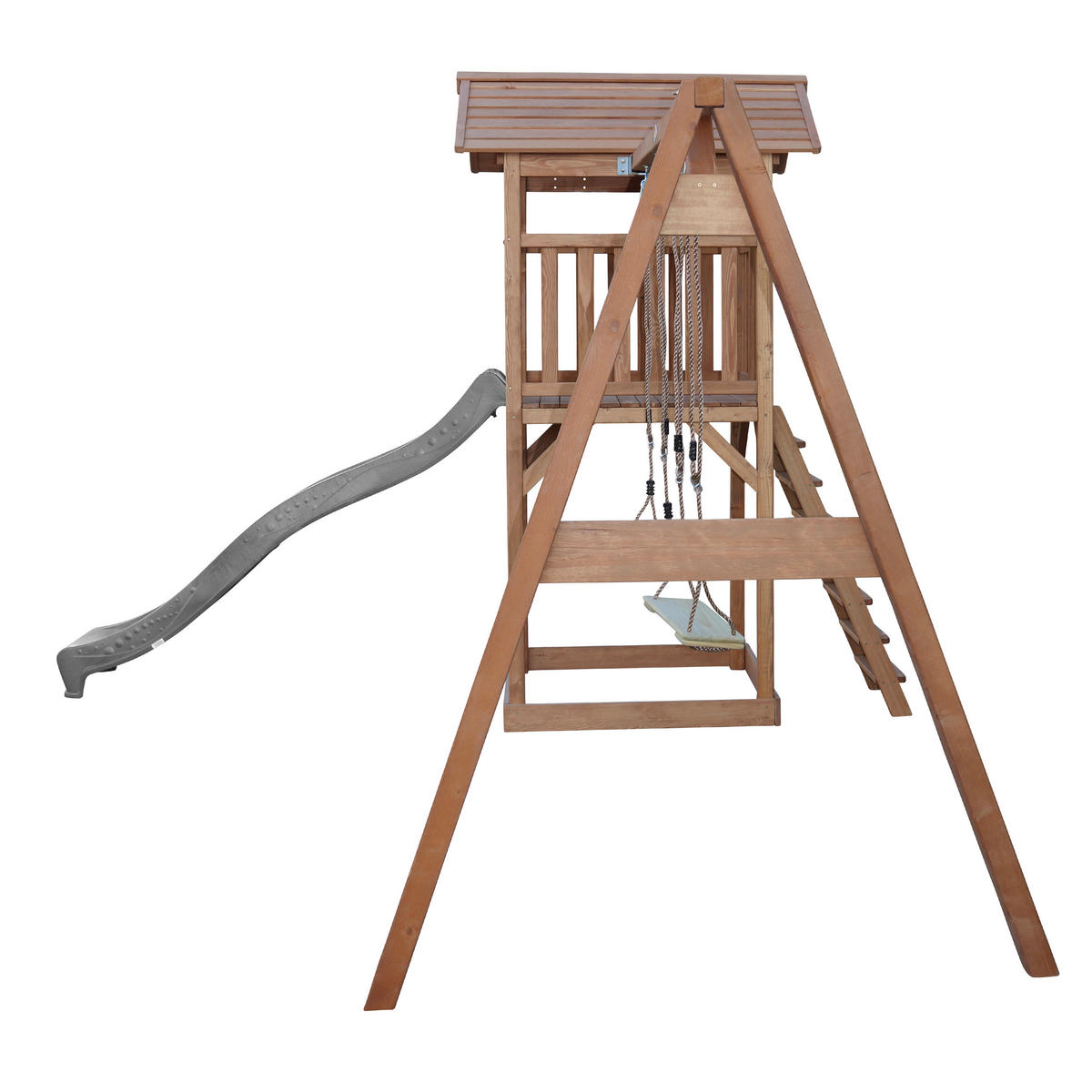 AXI Spielturm Beach Tower braun B/H/L: ca. 357x242x349 cm Beach Tower - braun/grau (349,00/357,00/242,00cm) - AXI