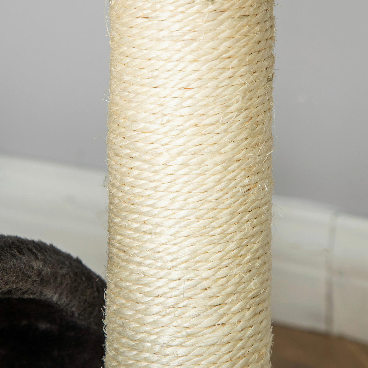 PawHut Katzenbaum grau Sisal B/H/L: ca. 36x44x36 cm Katzenbaum - grau (36,00/36,00/44,00cm) - PawHut