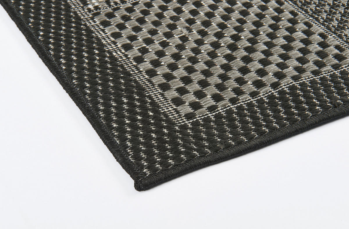 In-/Outdoor-Teppich Ventura anthrazit B/L: ca. 120x160 cm Ventura - anthrazit (120,00/160,00cm)