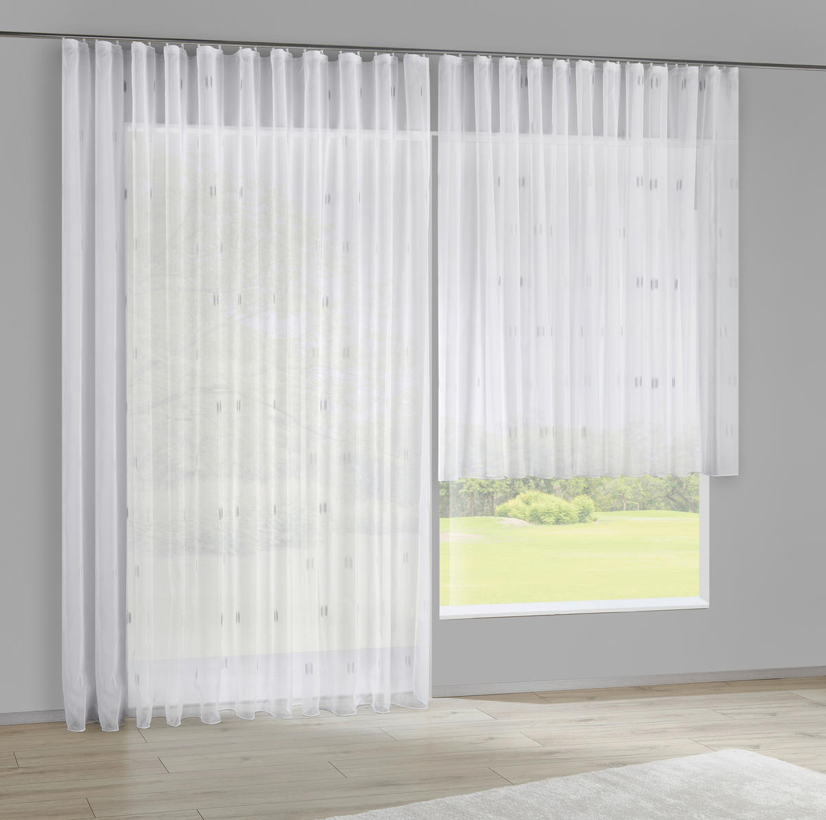 Fertigstore Nelke grau B/L: ca. 400x245 cm Nelke - grau (400,00/245,00cm) - POCOline