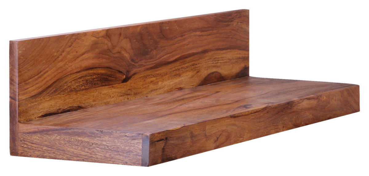 Wandregal natur B/H/T: ca. 80x17x23 cm Wandregal - natur (80,00/17,00/23,00cm) - Wohnling