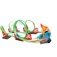 Spielzeugauto bunt Gearbox_Looping-Rennbahn_32tlg. - bunt