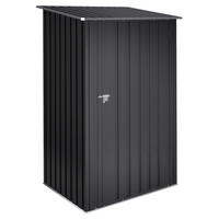 HOGGAR Gerätehaus Sansa anthrazit B/H/L: ca. 104x160x99 cm Sansa - anthrazit (99,00/104,00/160,00cm) - HOGGAR