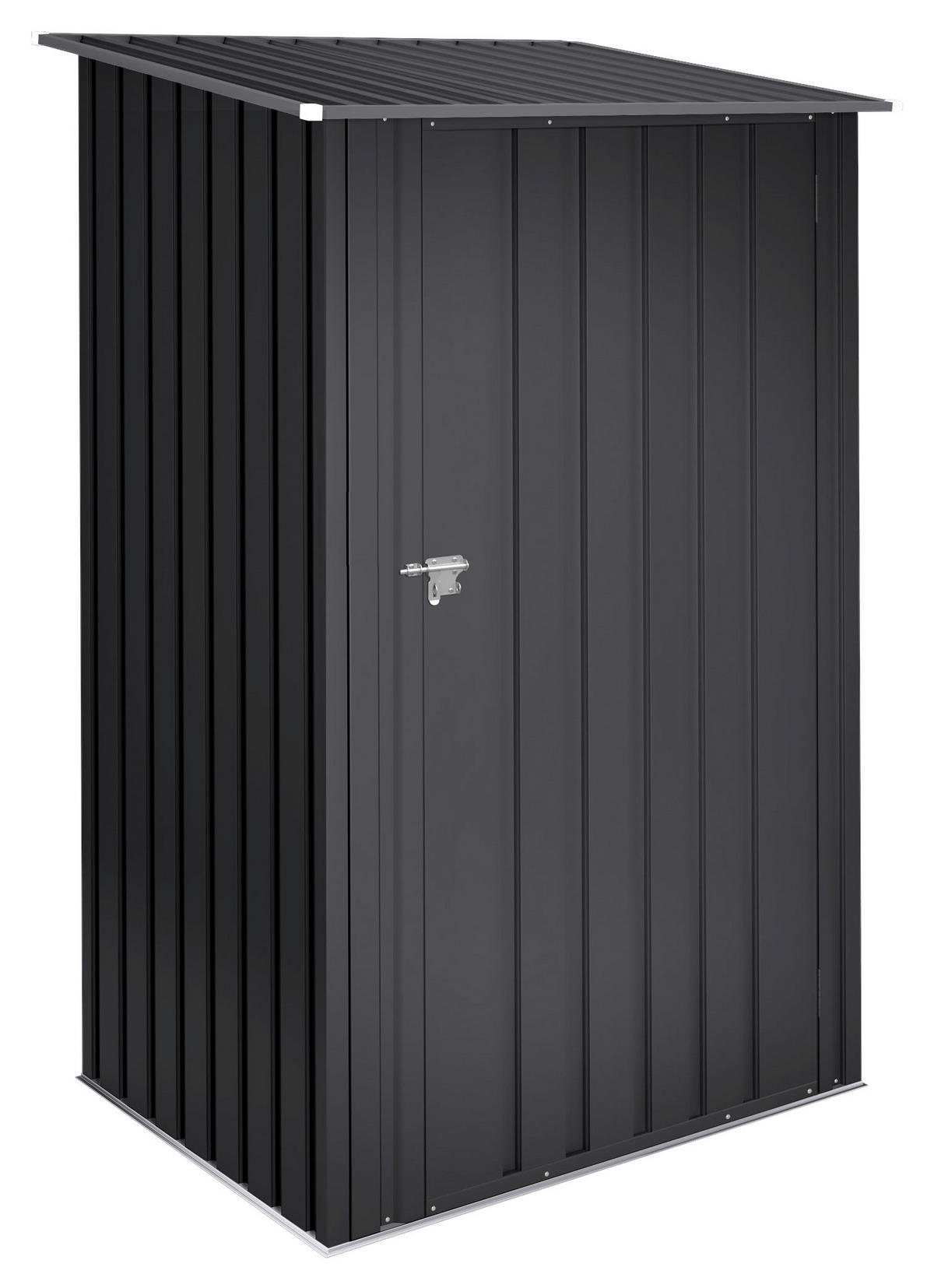 HOGGAR Gerätehaus Sansa anthrazit B/H/L: ca. 104x160x99 cm Sansa - anthrazit (99,00/104,00/160,00cm) - HOGGAR