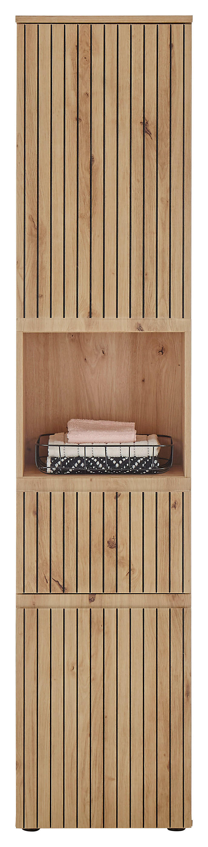 Hochschrank Austin Artisan Oak Nachbildung B/H/T: ca. 40x136x31 cm Austin - (40,00/136,00/31,00cm)