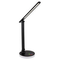 GLOBO LED-Tischleuchte schwarz Kunststoff B/H/T: ca. 15x50x28 cm GERALDO - schwarz (15,00/50,00/28,00cm) - GLOBO