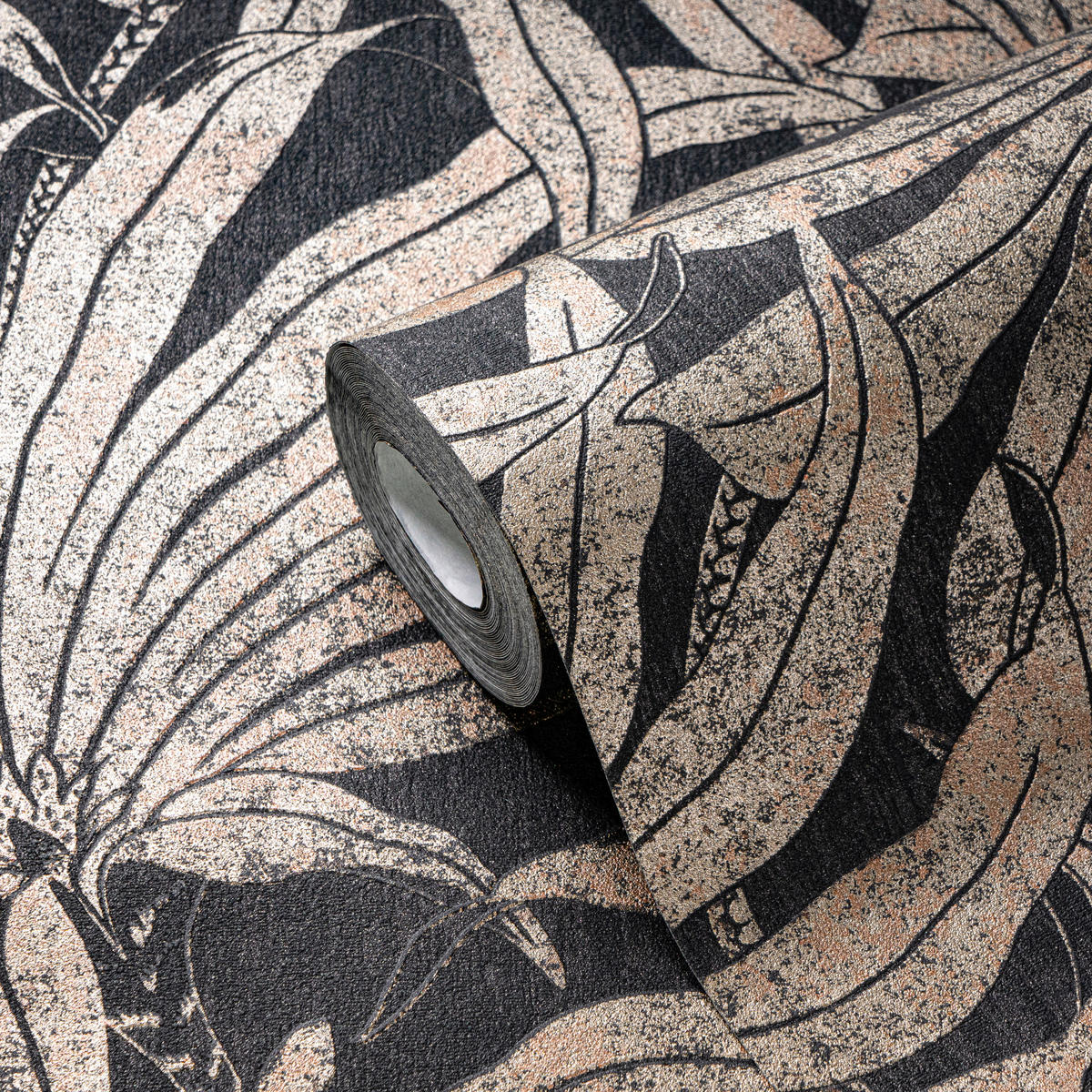 A.S.Creation Vliestapete bronze gold schwarz B/H/D: ca. 53x1005x9,2 cm Vliestapete - gold/schwarz (9,20/1005,00cm) - A.S.Creation