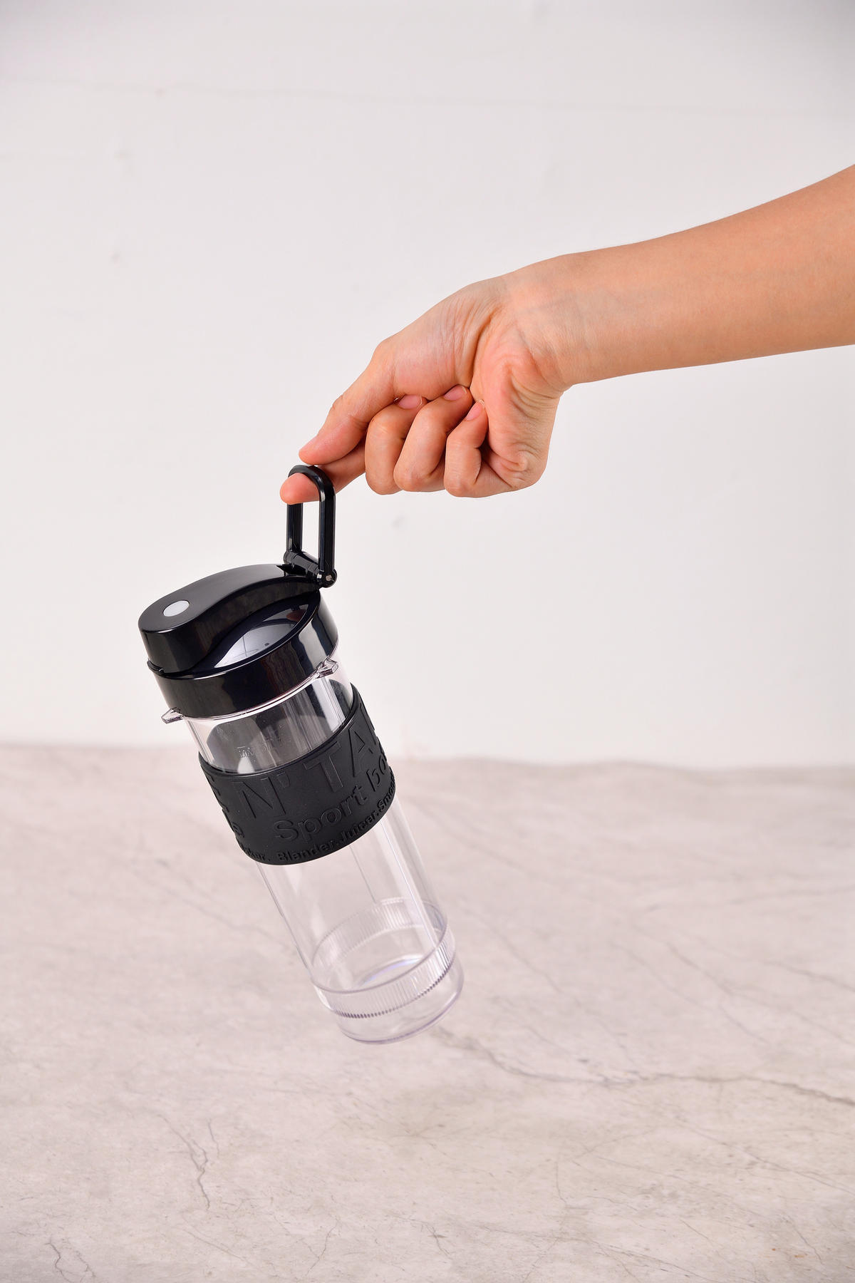 BERGNER Standmixer BG-51027-BK silber Kunststoff Silikon B/H/L: ca. 12x35x14 cm XTRA - silber (14,00/12,00/35,00cm) - BERGNER