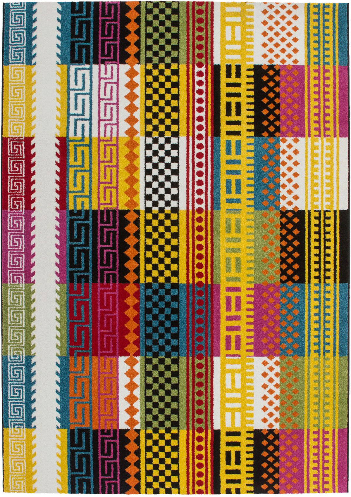 Kayoom Kurzflorteppich Guayama 285 mehrfarbig B/L: ca. 160x230 cm Guayama 285 - mehrfarbig (160,00/230,00cm) - Kayoom