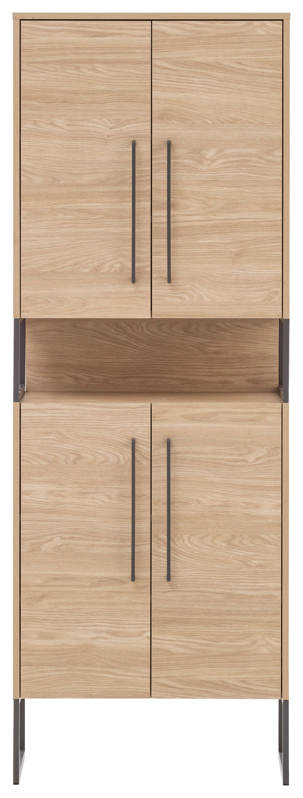 Hochschrank Limone Eiche Landhaus Nachbildung B/H/T: ca. 65,2x183,4x331 cm Limone - Eiche (65,20/183,40/331,00cm) - Möbelpartner