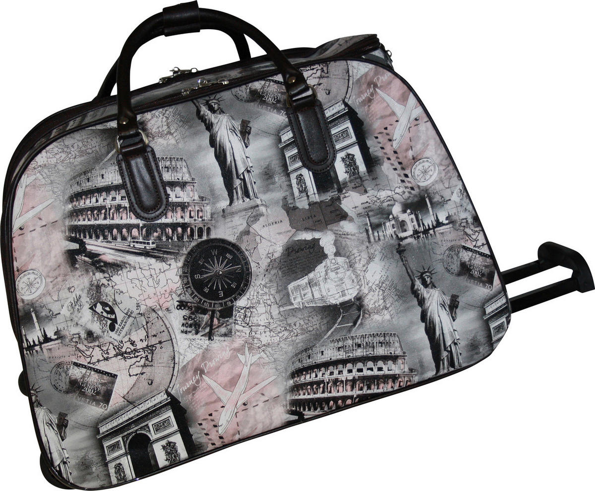 Rollreisetasche sortiert B/H/L: ca. 40x55x30 cm Rollreisetasche - sortiert (30,00/40,00/55,00cm)