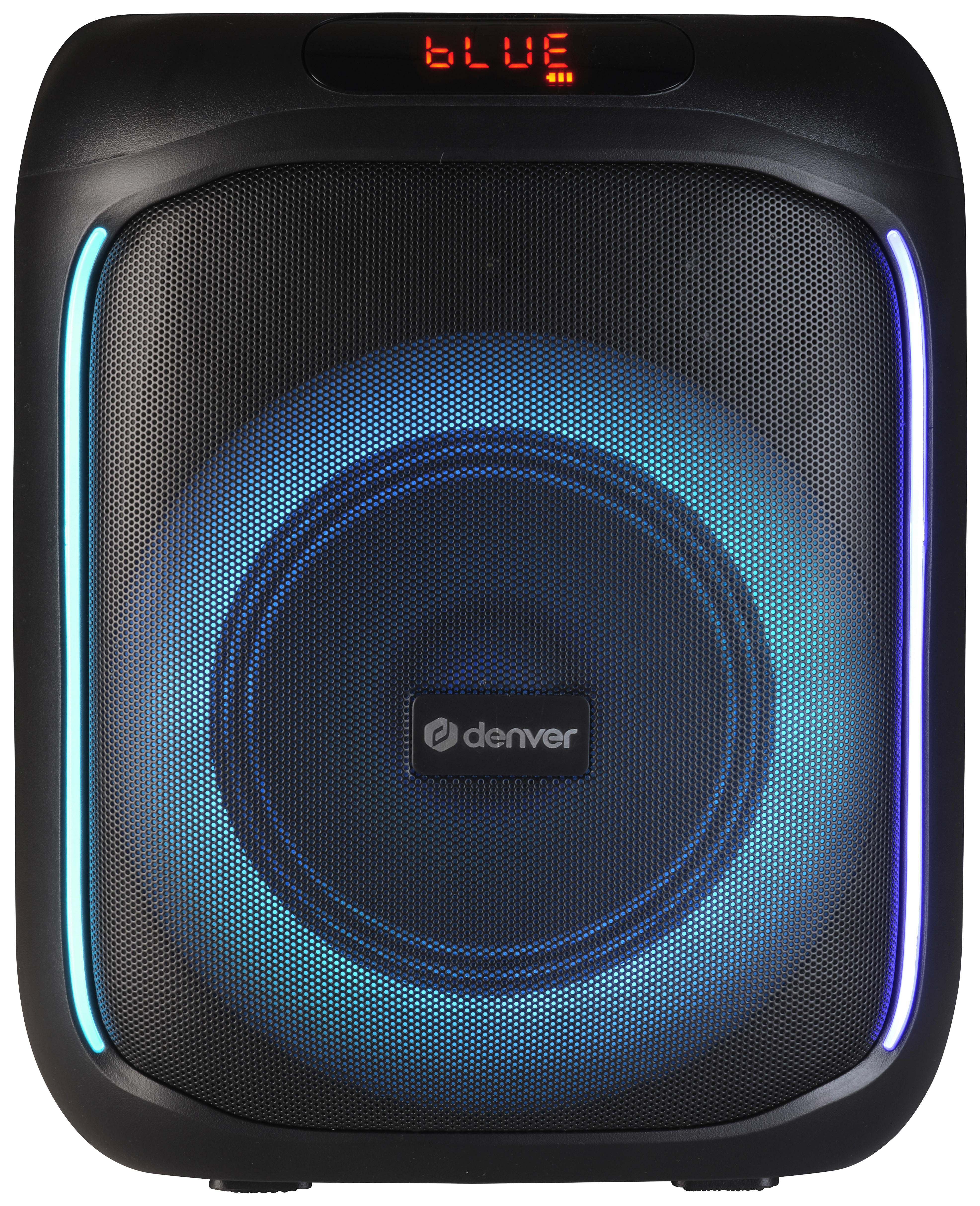 Denver Bluetooth-Party-LautsprecherBTM-165 BPS-165 schwarz B/H/T: ca. 28,5x37,5x27,5 cm BTM-165 - schwarz (28,50/37,50/27,50cm) - Denver