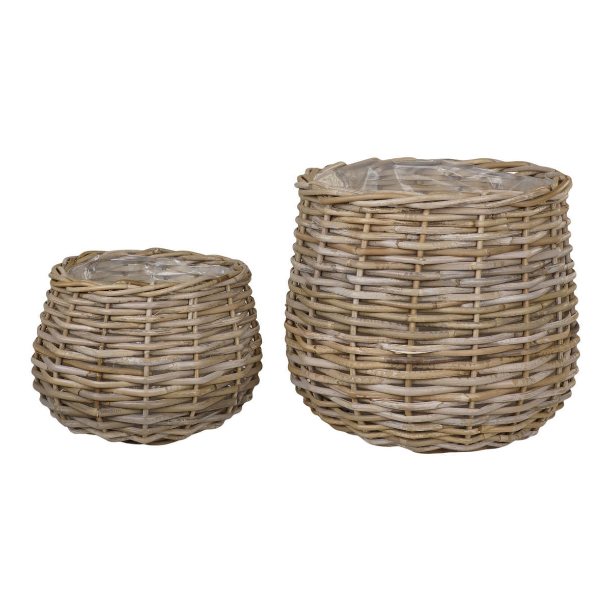 Aufbewahrungskorb 2er Set Pulo Kuba Rattan Pulo - Kuba